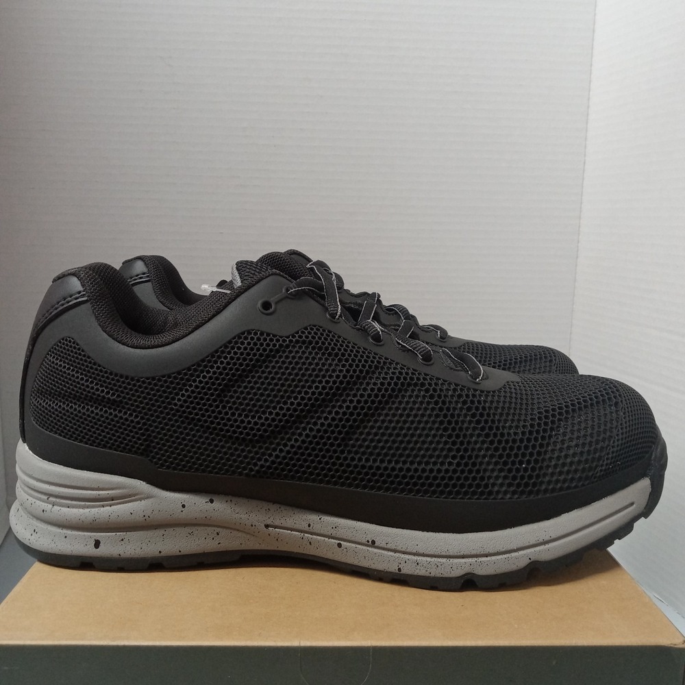 Brahma Kamden Steel Toe Work Shoes Men's Size 8.5 Black Slip Resistant NIB